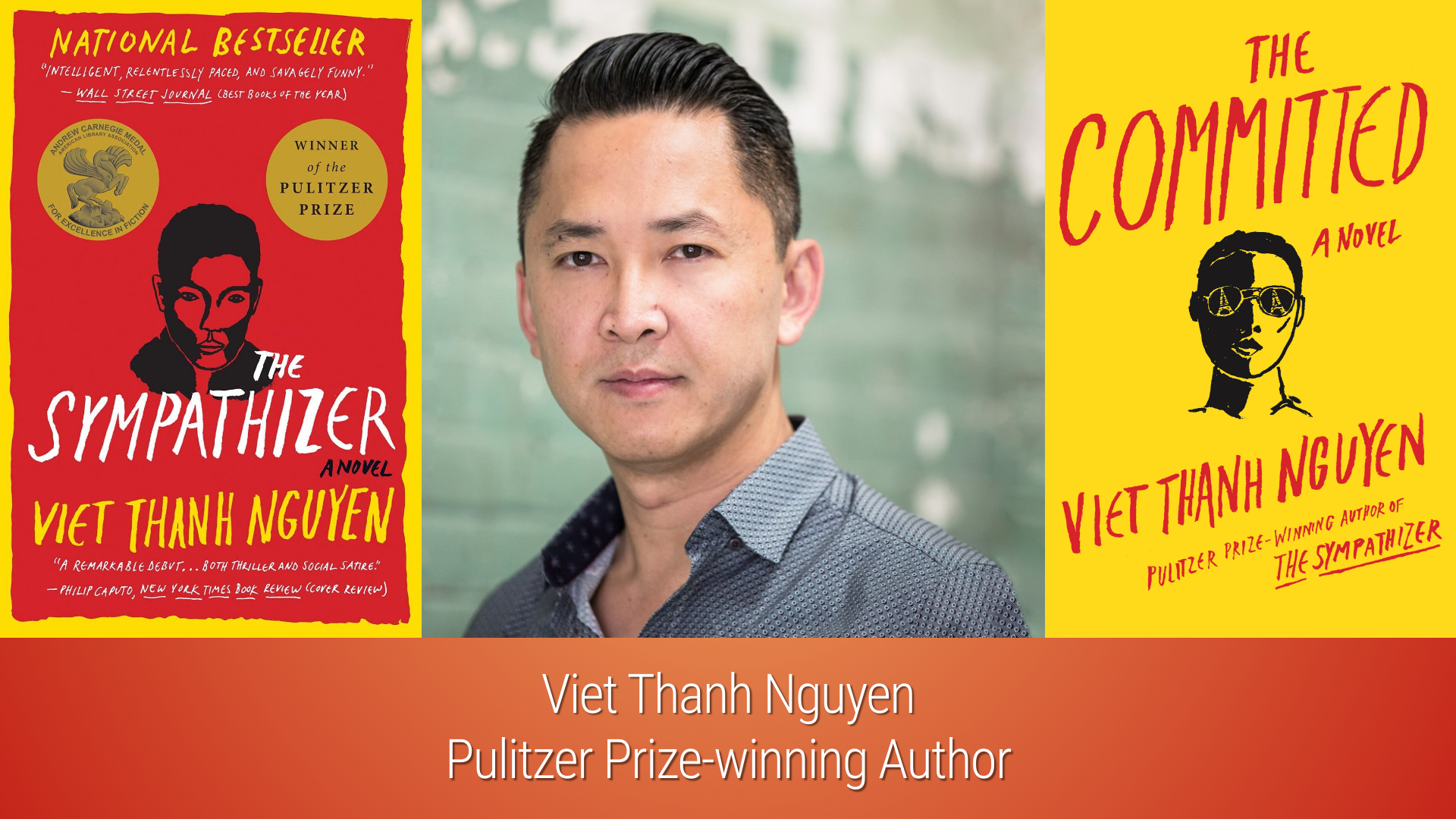 Pulitzer-Prize winning author Viet Thanh Nguyen